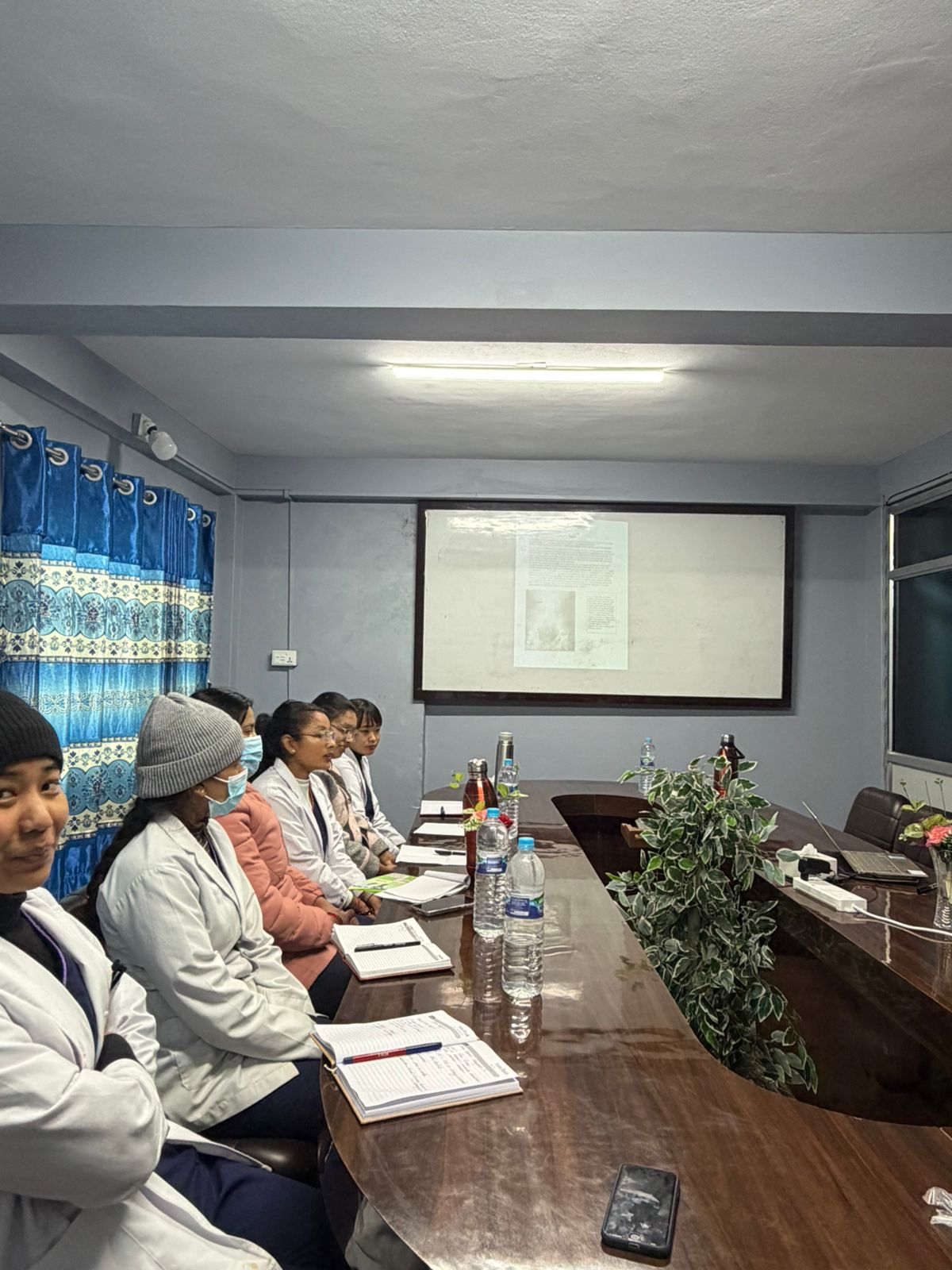 Conducted an in-service education session regarding "X-ray and X-ray interpretation"